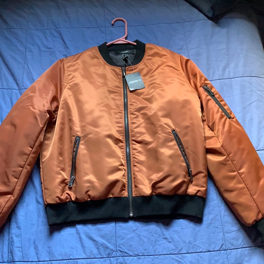 Brown Bomber Jacket